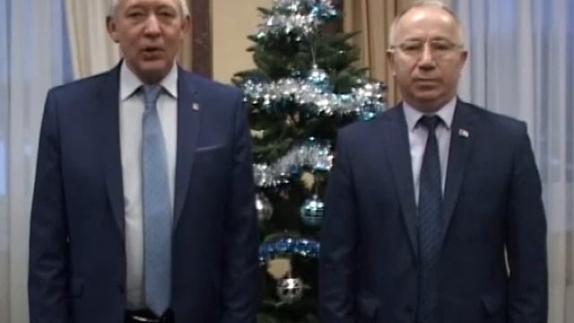 Новогоднее поздравление руководителей  Кировского муниципального района ЛО - 2018