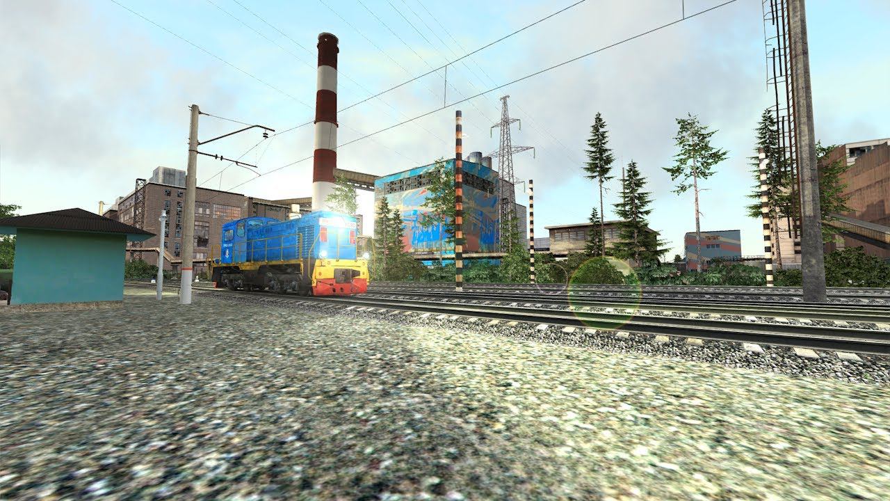 Train Simulator Classic ТГМ-3 и Каширская ГРЭС + ЭР-1