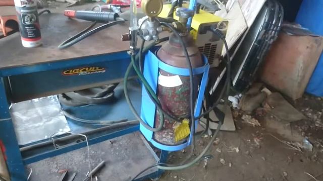 Minha Maquina De Solda TIG Alta Frequência Mono Fazica