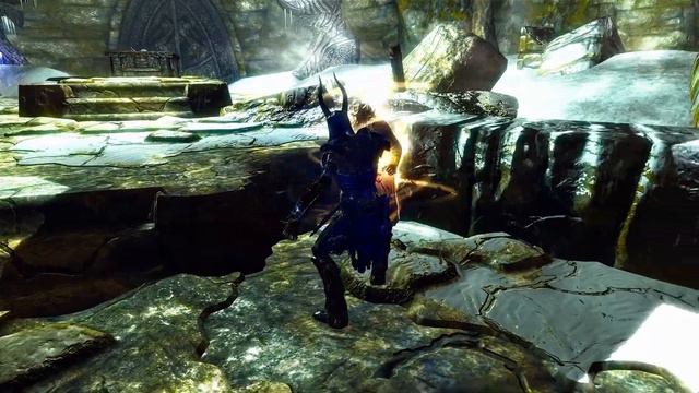 Skyrim Battles - Arch Cultist Vs Dragon Priest