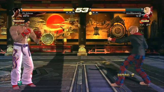 Tekken Revolution: Kazuya 'Vanquisher' Spammer Trolled! ;D