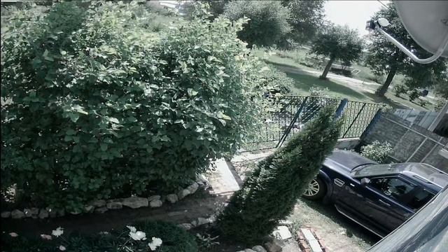 Пример видео с аналоговой камеры видеонаблюдения