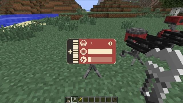 Minecraft моды: Team Fortress 2 (Телепорты,Турели,Раздатчики) #18