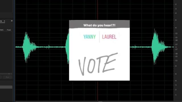 А что слышите вы - Лорел или Йенни? Проверь свой слух.