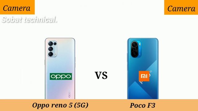 Oppo Reno 5 (5G) Vs Poco F3 || Camera Test !!