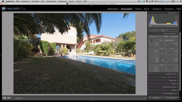 Lightroom 4 - Grundlagen Des Entwickeln Moduls
