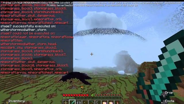 Crackers Wither Storm Mod Bedrock Port - 1.19.70 Preview Distant Rendering