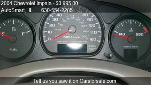 2004 Chevrolet Impala Base 4dr Sedan for sale in Oswego IL