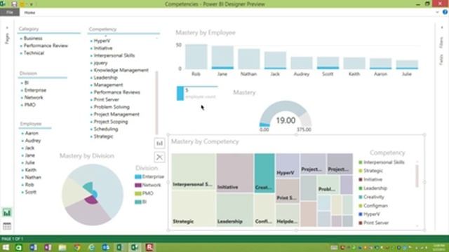 Microsoft Power BI And Employee Competencies