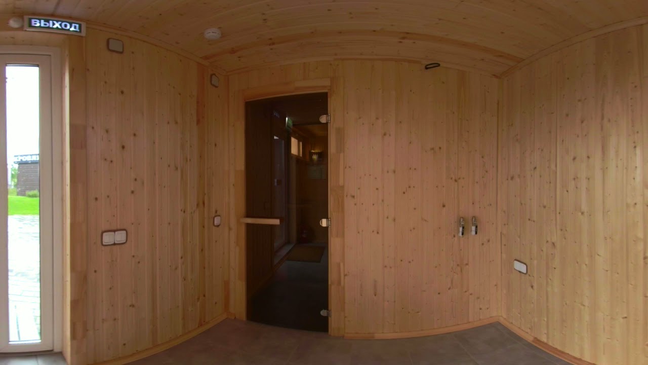 Обзор планировки модульной бани. YoHoDoM модель баня. Румтур Проект бани. Видео 360.
