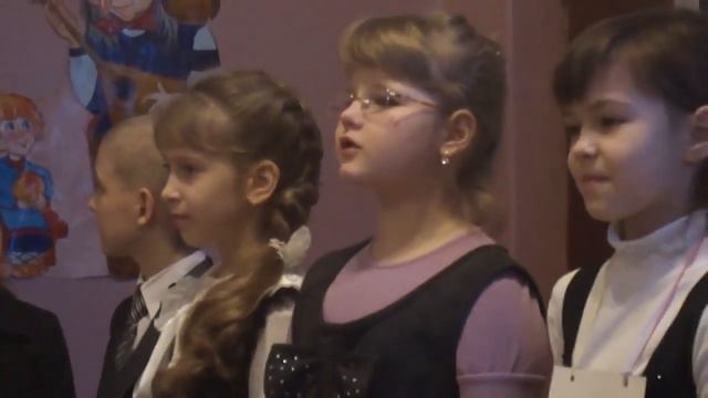 Простились с букварём. Коркино, школа№7