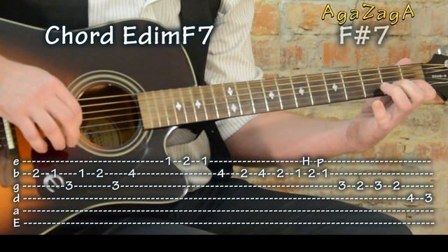 Historia De Un Amor - Guitar instrumental Tab Chords como tocar レッスン