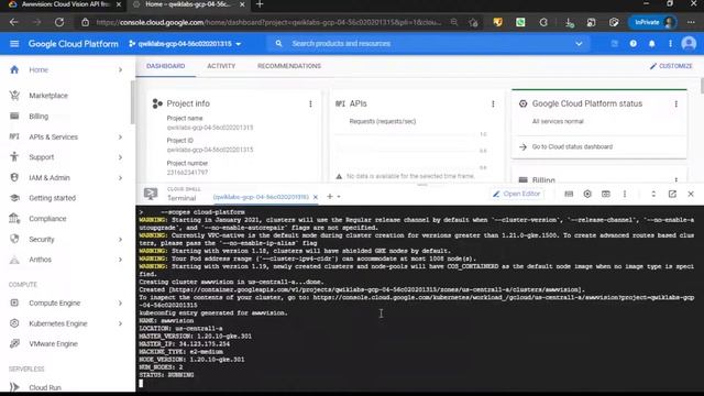 Awwvision: Cloud Vision API From A Kubernetes Cluster | GSP066 | Integrate With Machine Learning AP