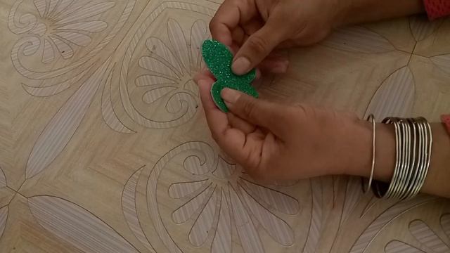 Butterfly With Glitter Sheet Ll Make Butterfly With Glitter Sheet Ll Tania Sewing Skills