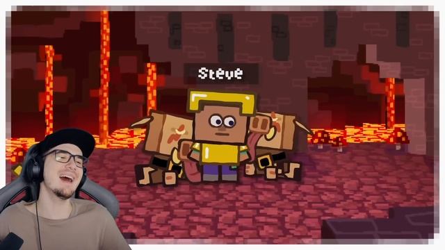 МАЙНКРАФТ ► НАСТОЯЩАЯ ВЕРСИЯ ( The Ultimate Minecraft Recap Cartoon ) | Реакция