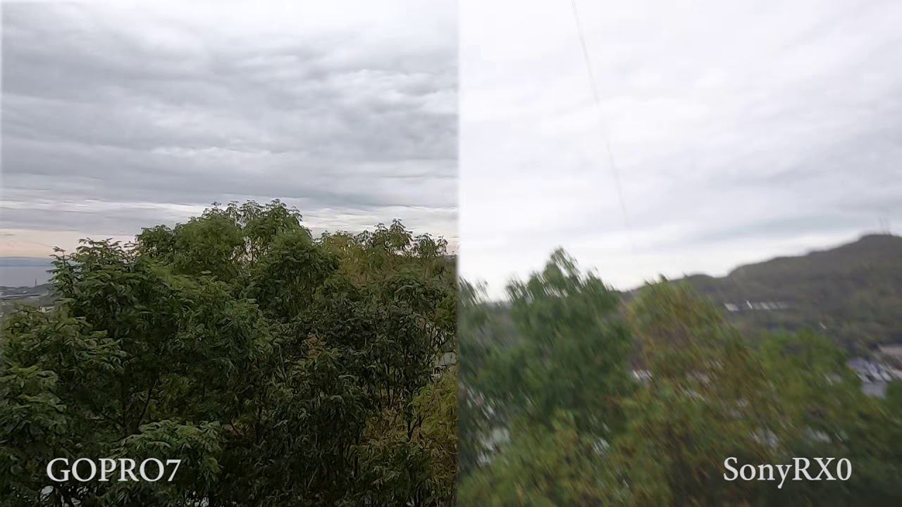 Сравнение GoPro7 и Sony Rx0 GoPro 7 VS Sony RX0