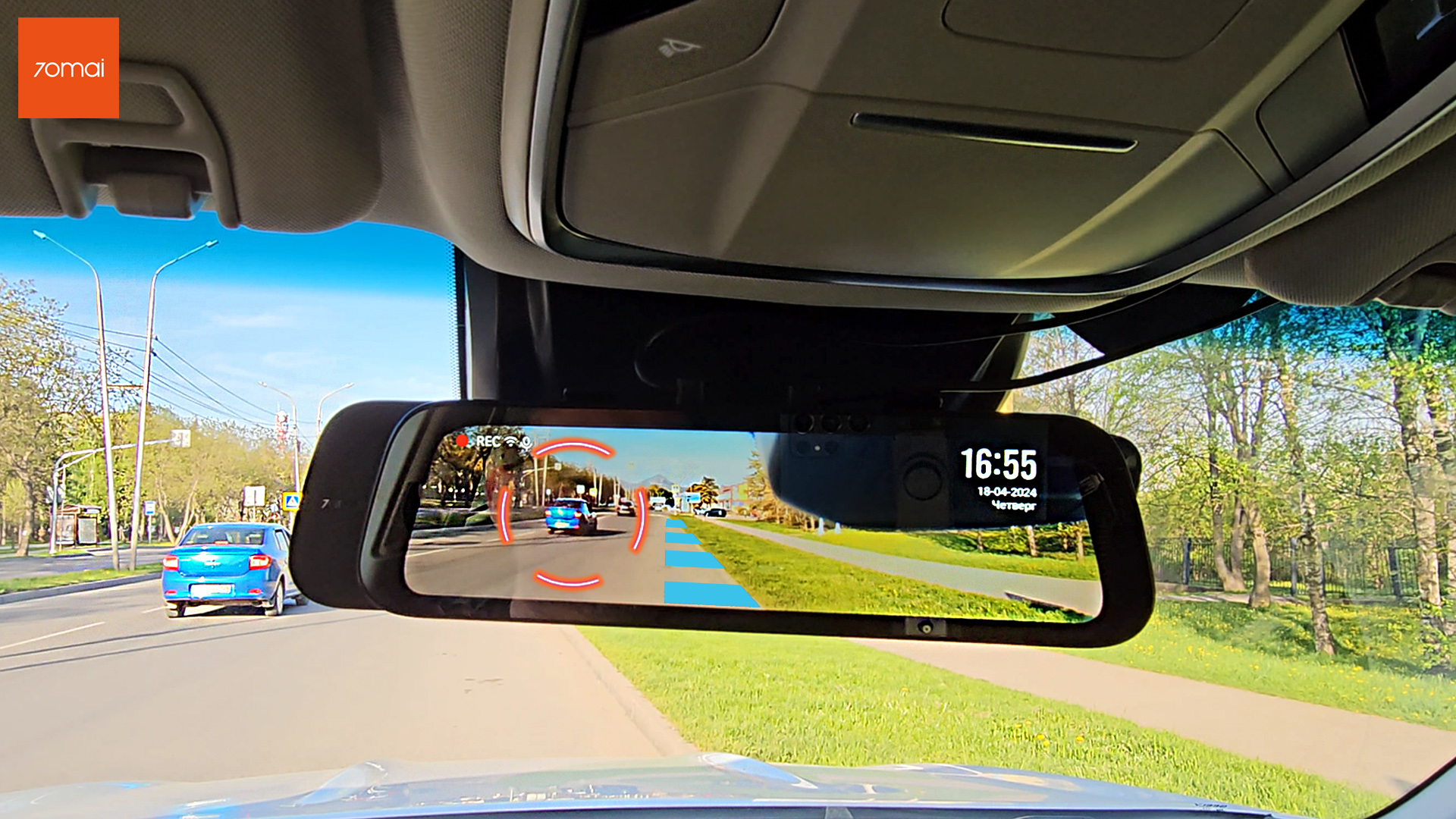 Зеркало мечты! Xiaomi 70mai S500 Wide