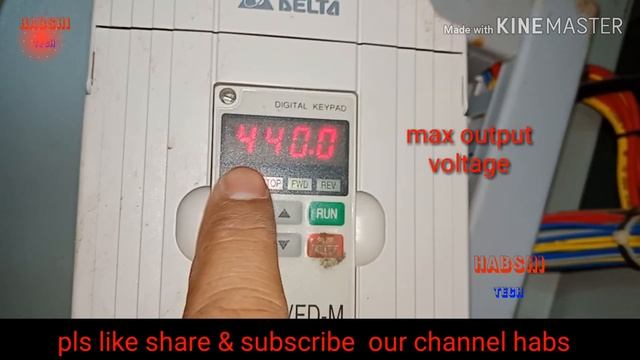 How To Install Delta Vfd / Delta Control Wiring /  Potentiometer Connection / Delta Vfd M Series