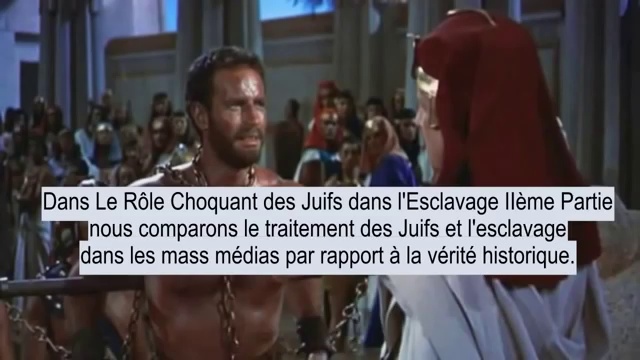 Le Rôle Choquant Des Juifs Dans L'Esclavage