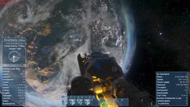 Space Engineers Gungnir (vanilla)