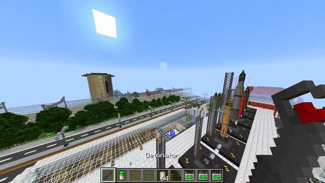 HBM Nuclear Tech Mod - Nuclear Missiles  (Minecraft Curse Forge Mods)