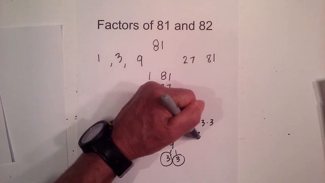 Factor Of 81 And 82 Plus Prime Factorization Of 81 And 82