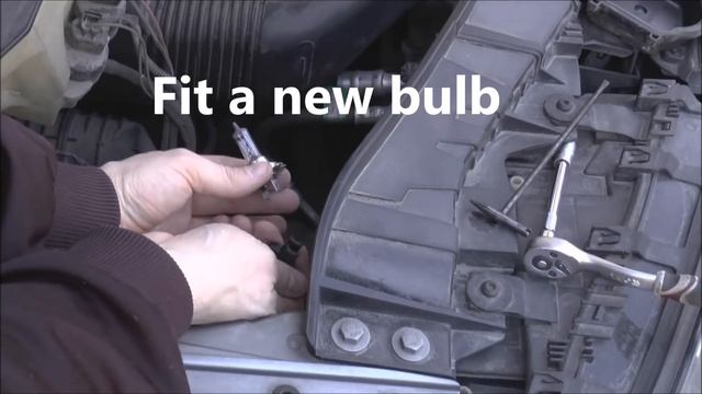 How To Replace Bulb H7 - BMW 3/X3