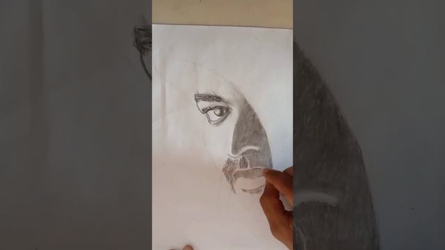 How To Draw Actor Thalapathi Vijay Sketch  | Pencil Sketch || By Dream Sketch