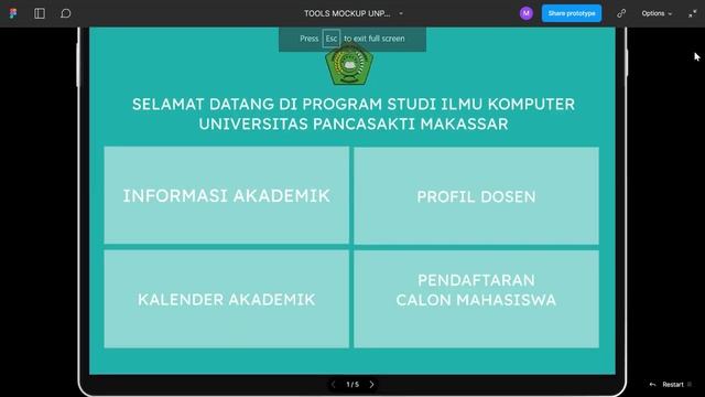 Desain UI/UX Website Dengan Mock Up Aplikasi FIGMA