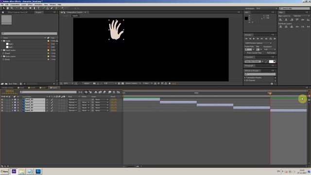 Говорящий персонаж в After Effects  Часть 4