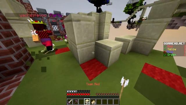 БЕД ВАРС НА ОБЛАКАХ, АИД, ТЕРОСЕР И ДЕМАСТЕР ИГРАЮТ В БЕД ВАРС - Minecraft Bed Wars