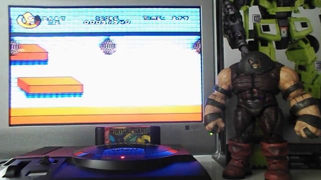 Sega Genesis Virtual Bart Review Renting Games From The Warehouse As A Kid