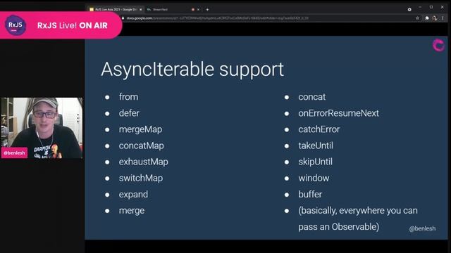 RxJS Live! ASIA - RxJS 7 And The Future Of RxJS   Ben Lesh