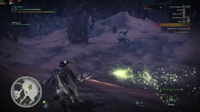 Monster Hunter World 2019 -Solo Hunting Expedition| GTX 1660TI REVIEW