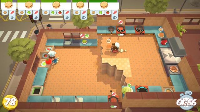 Overcooked - Nivel 1-6 - Gameplay En Español (PC, 2 Jugadores)