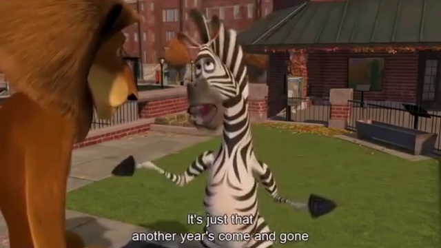 Мадагаскар на английском с субтитрами (часть 1)