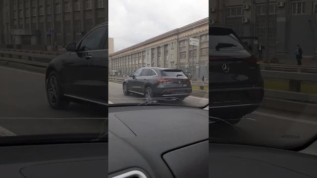 Новый Mercedes кроссовер. Единственный в Москве?