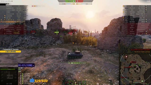 FV215b - Танк с бонового магазина. Стрим World Of Tanks