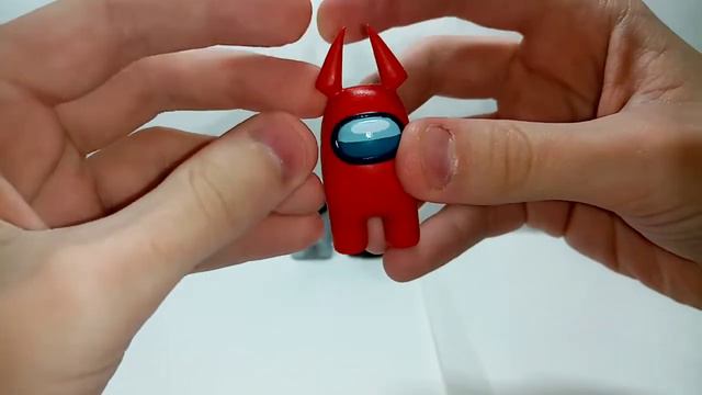 мой первый обзор на фигурки Among Us!