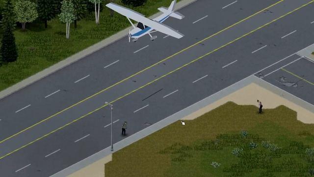 Project Zomboid - Plane Test