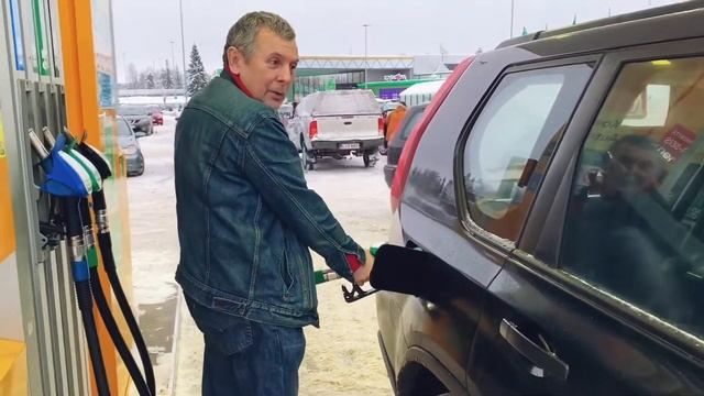 Заправка в Финляндии