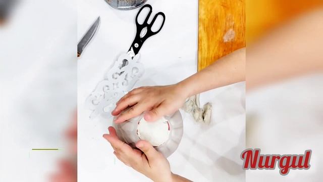 Баклашка дан Киiз Үй( ағаш үй) копилкасын шыгару 1-шi бөлiм/копилка из гипса