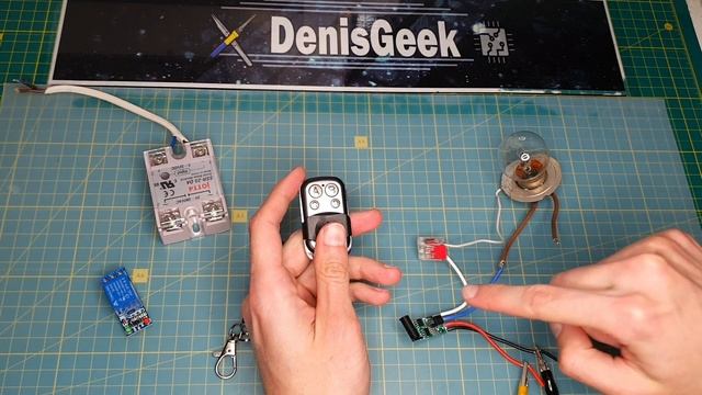 Программируемый модуль управления (радиореле) и пульт дубликатор ДУ на 433мгц