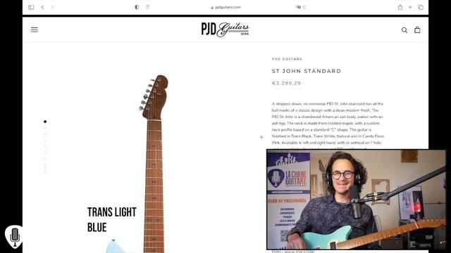 PJD Guitars St-John Standard, Une Guitare Offset Anglaise Très Réussie