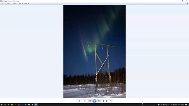 В какое время будет северное сияние?