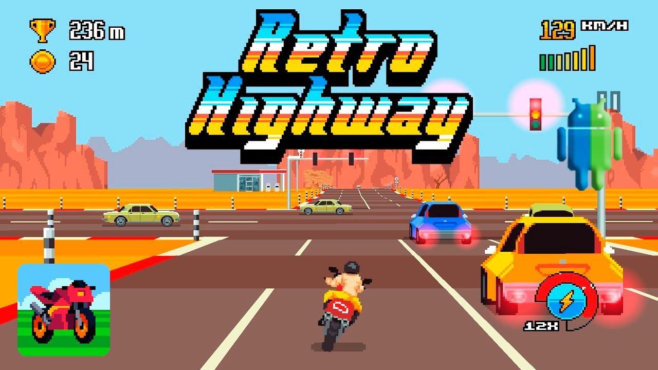 Retro Highway на Android/iOS GamePlay HD