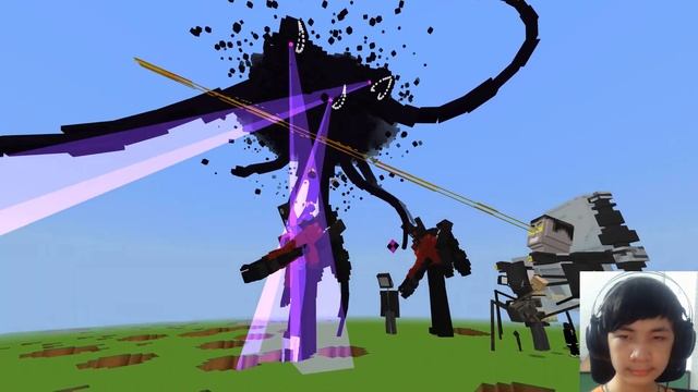 Wither Storm VS Skibidi Toilet [MCPE-MCBE] Wither Storm In Minecraft,EnderFoxBoy MC?!!!