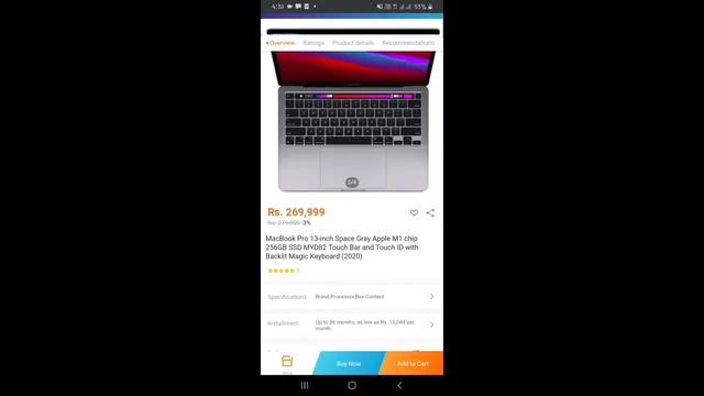 MacBook Pro 13-inch Space Gray Apple M1 Chip Reviews | Full Details Review | HASSI PRODUCTS REVIEW