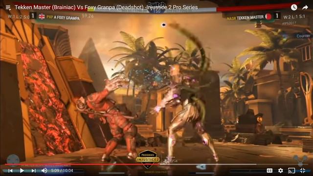 Analysis Of Foxy Vs Tekken Master