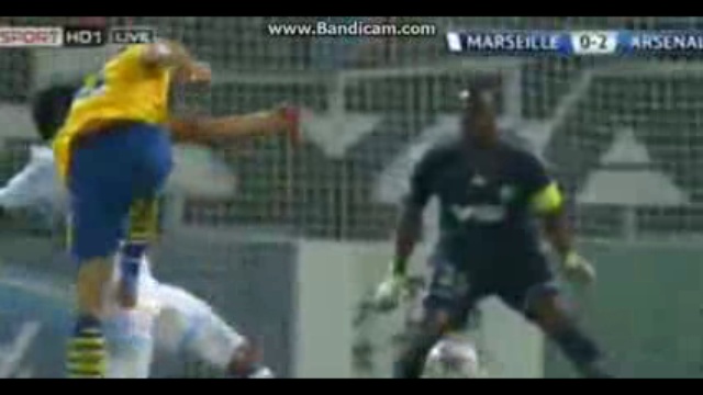 Ramsey Goal Marseille 0-2 Arsenal Uefa Champions League 18_9